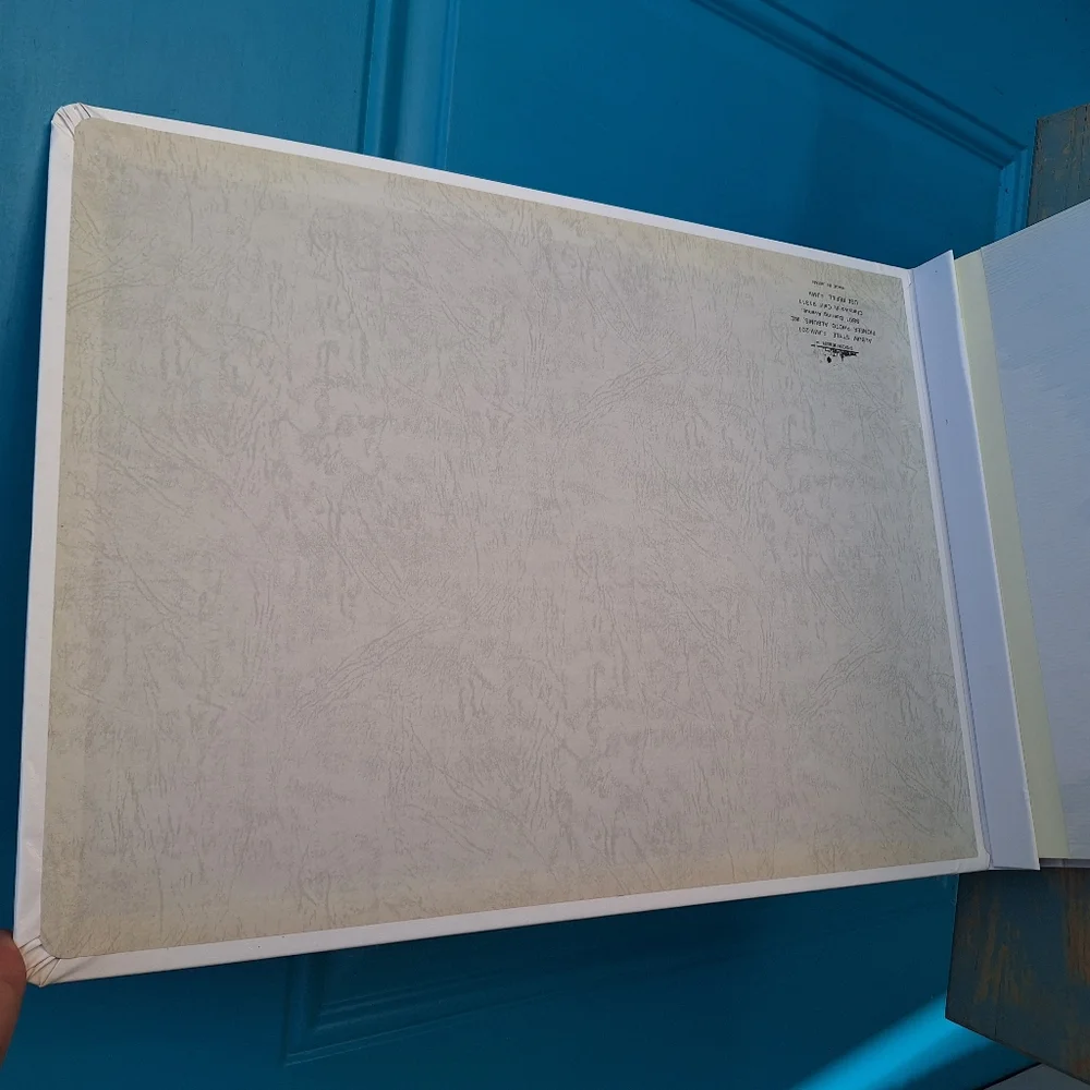 Wedding Scrapbook Photo Album XL Leather Cover Extra Large Size - Picture 6 of 16